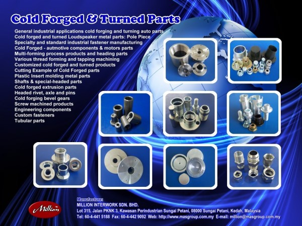 Cold forging & Stamping Cold forging & Stamping