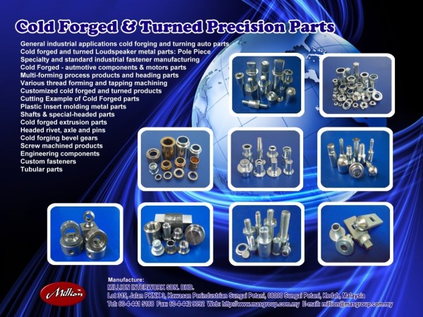 Forged and Turned metal parts Forged and Turned metal parts