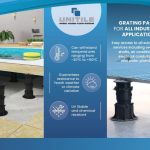 UNITILE ALL WEATHER PEDESTAL
