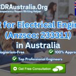 CDR for Electrical Engineer (Anzsco: 233311) – by CDRAustralia.Org